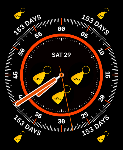 NACC complication on Wayfinder watch face