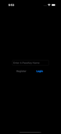 Logged-Out Screen