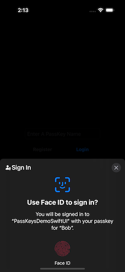 Logged-Out Screen